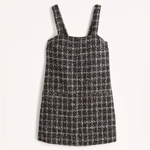 Tweed Shift Mini Dress